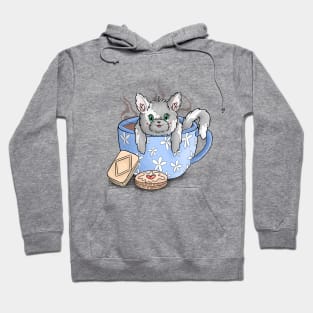 Cat in a Cuppa’ Hoodie